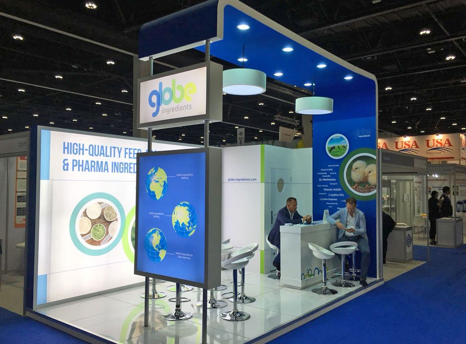 Globe_Ingredients stand
