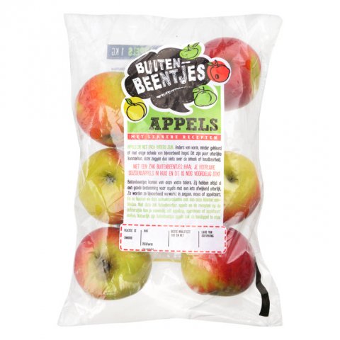 USEcc Buitenbeentjes Appels verpakking ontwerp